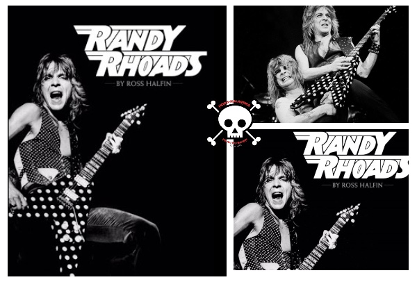 "Randy Rhoads By Ross Halfin." Libro de Fotografías. "Randy Rhoads By Ross Halfin." Libro de Fotografías.