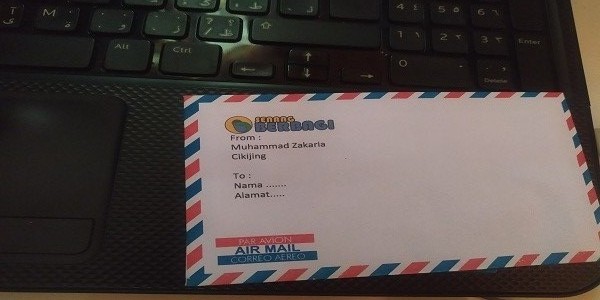 Cara Mudah Print Amplop Air Mail di MS Word 2010 Cara Mudah Print Amplop Air Mail