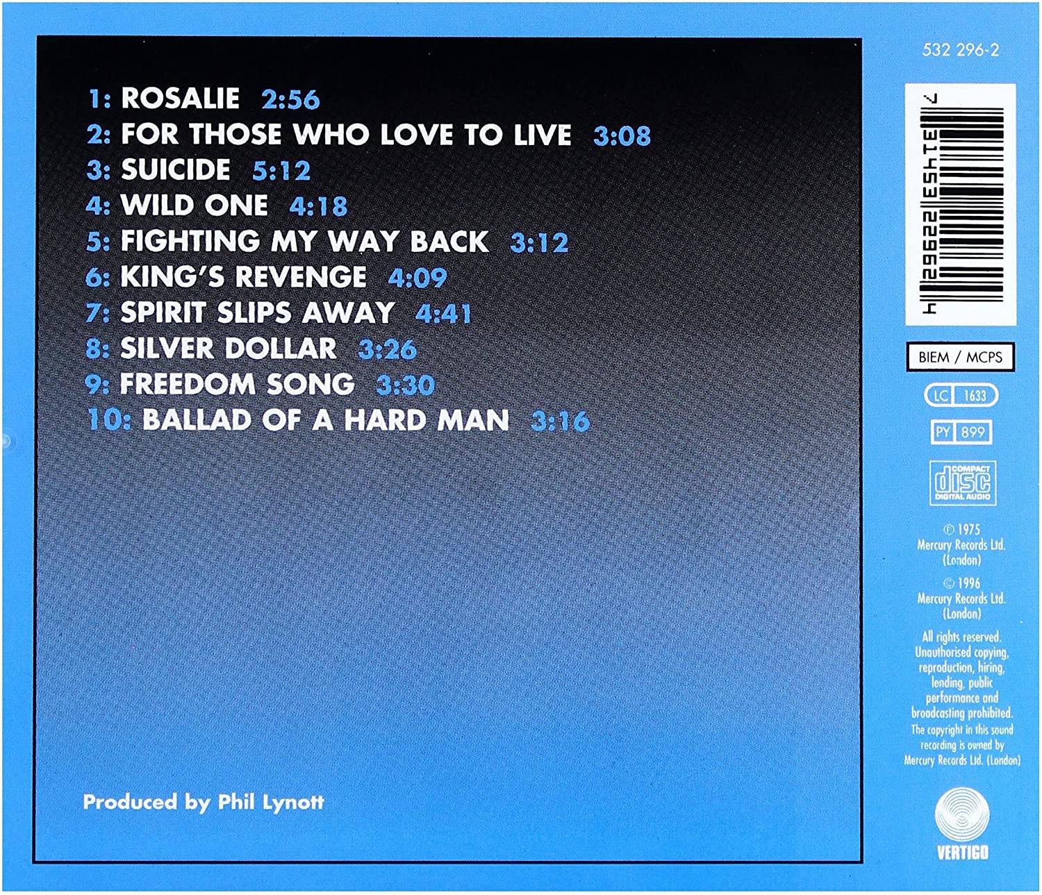 Classic Rock Covers Database (full album download) Thin Lizzy