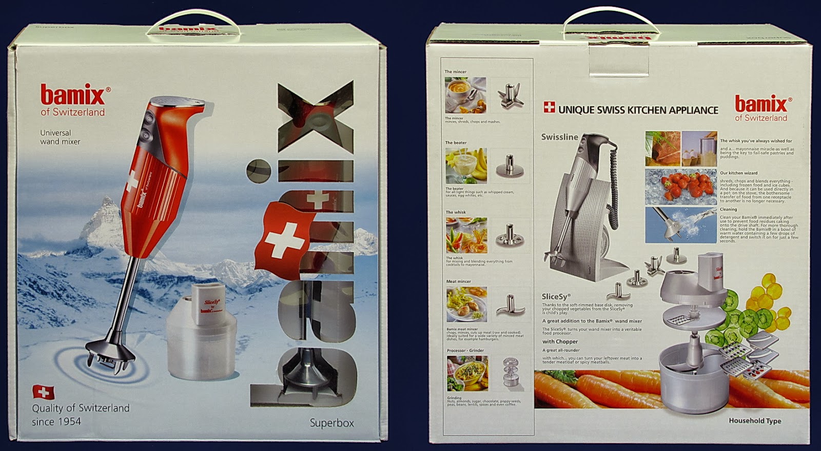 Bicchiere frullatore ad immersione accessorio con coperchio per minipimer BAMIX