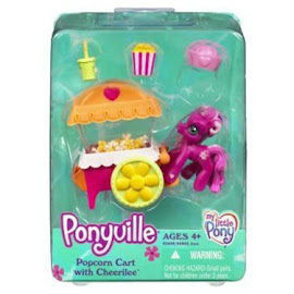 My Little Pony Cheerilee Popcorn Cart Singles Ponyville Figure