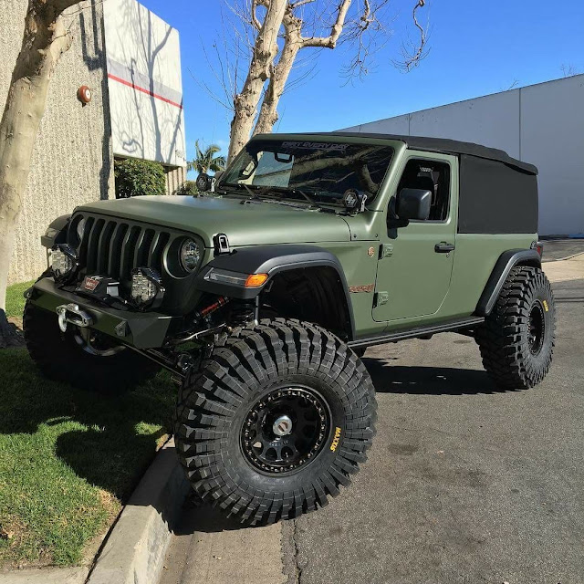 Greenish Jeep