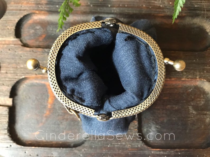 Enchanted Rose Beauty And The Beast Coin Purse