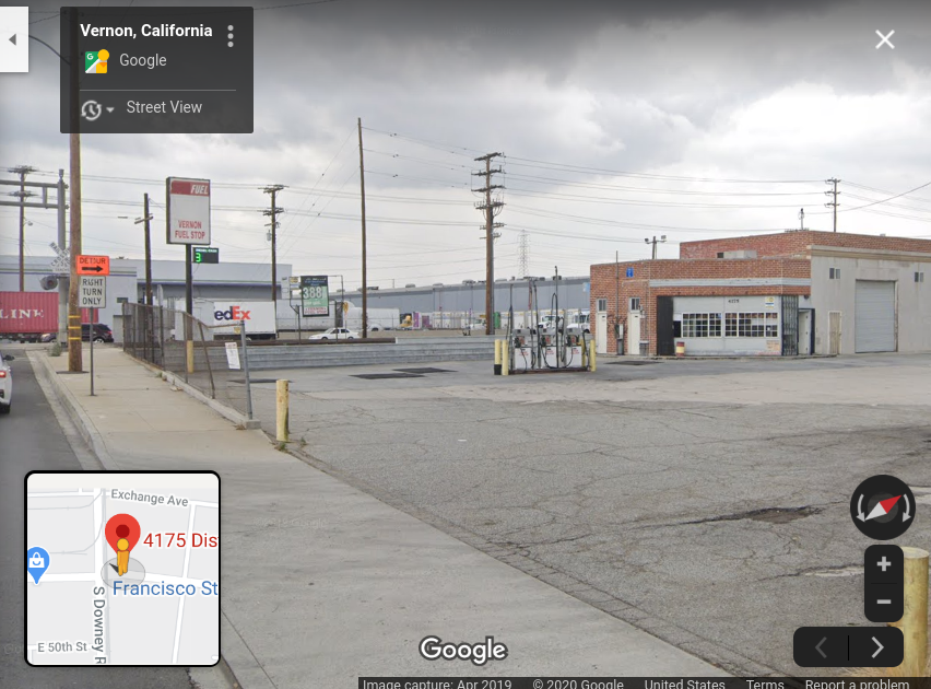 Vernon CA a strange land