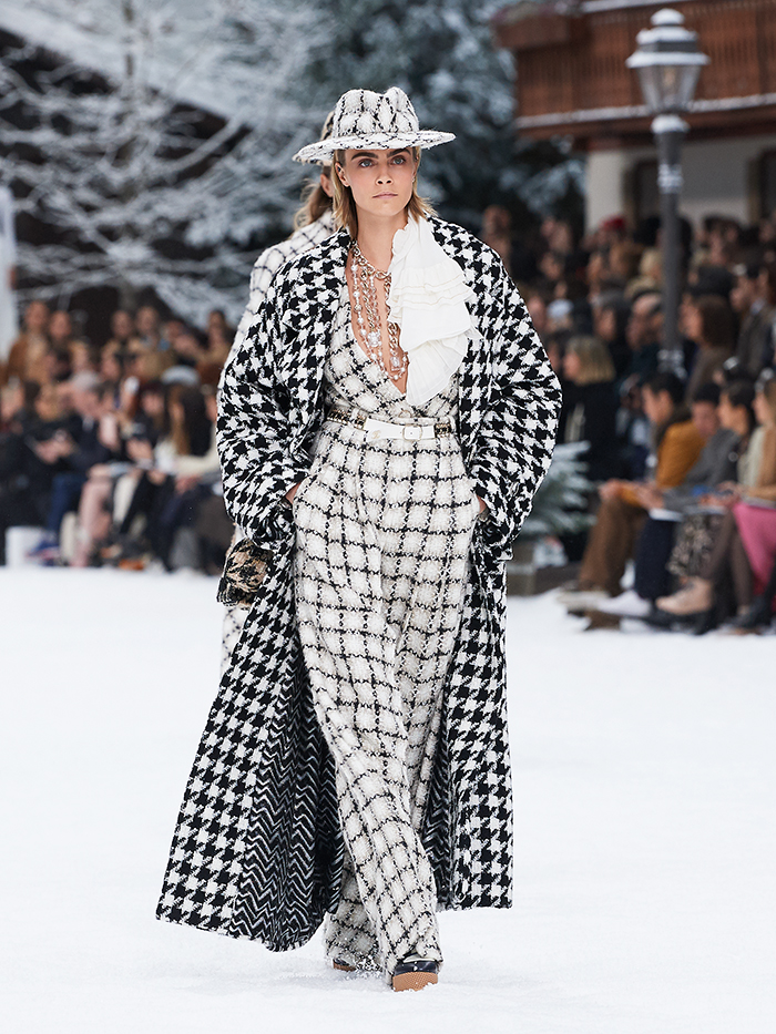 Chanel Creates a Winter Wonderland for Karl Lagerfeld's Final Show