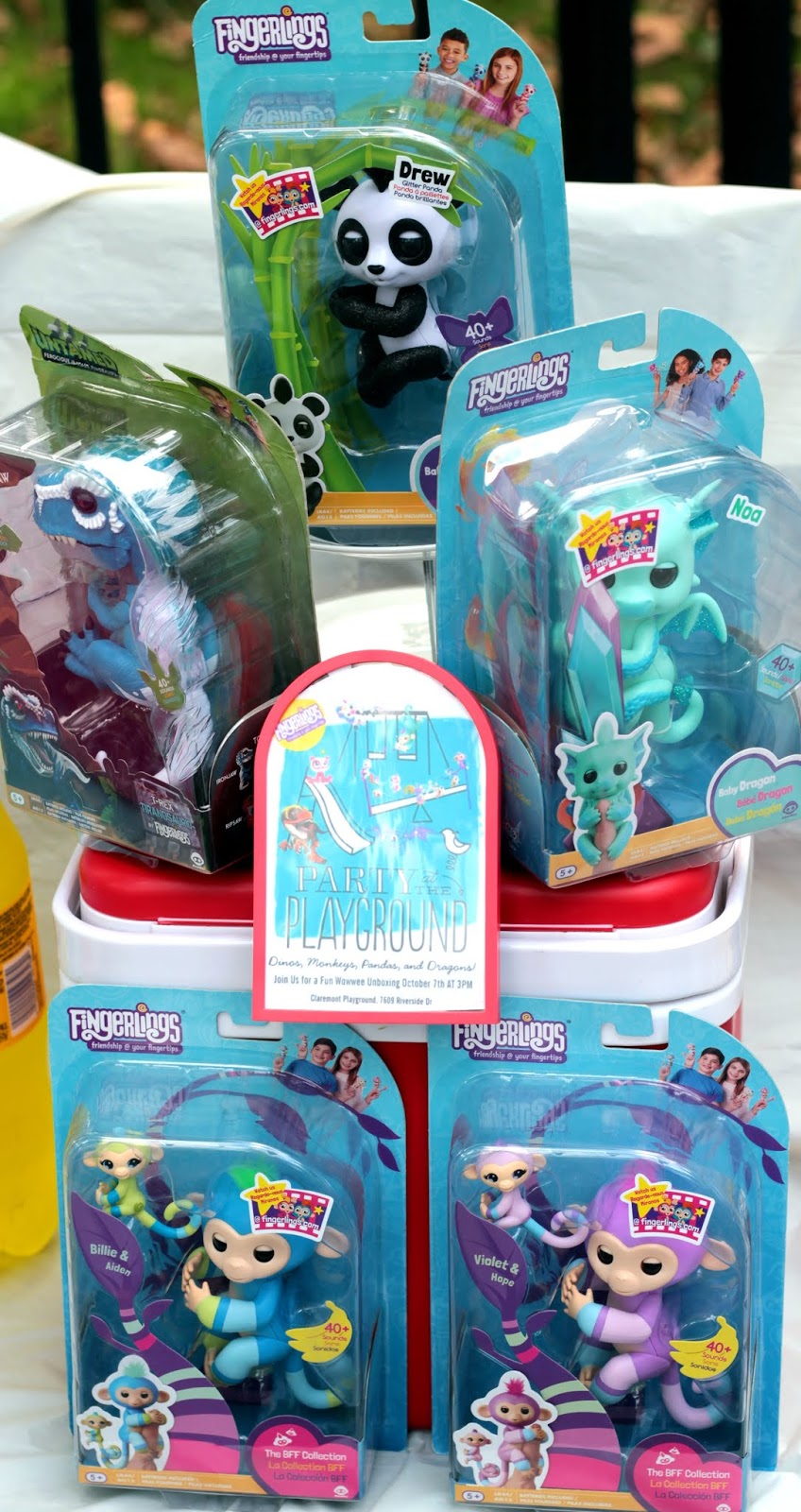 Party at The Playground with Fingerlings! LilStylishFingerlings New