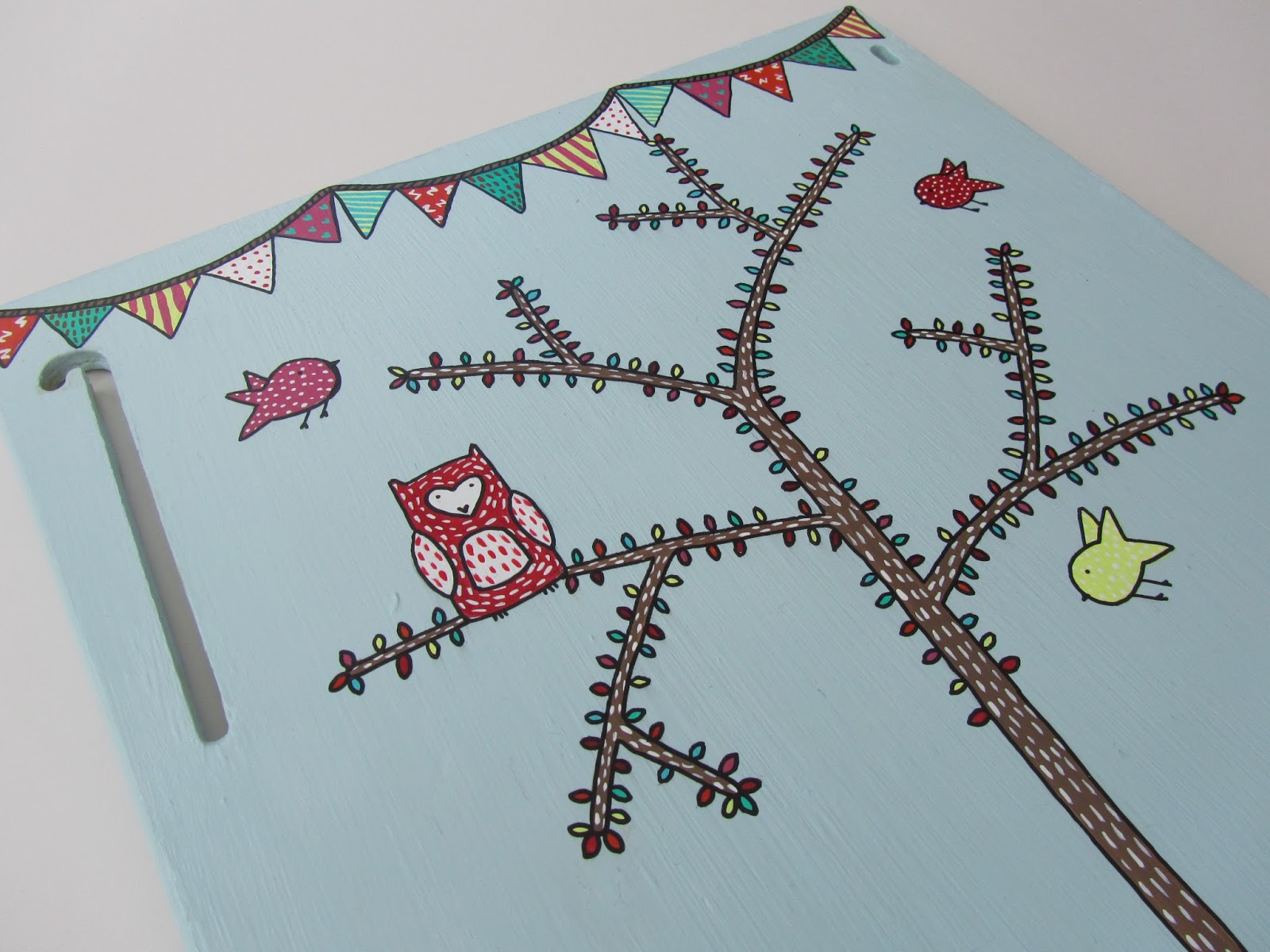 joanna lucy illustrates Baby Doll Cot Finished Painting