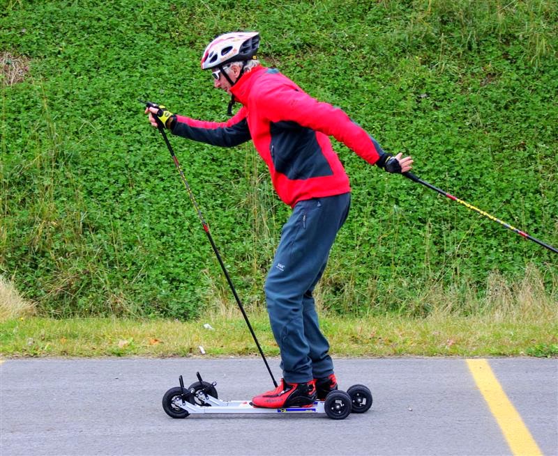 Keith Nicol Adventures Try adding power to your Classic Roller Skiing