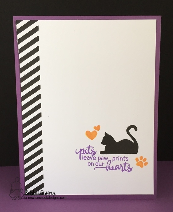 Pets leave paw prints on our hearts by Debbie features Furr-ever Friends by Newton's Nook Designs; #newtonsnook