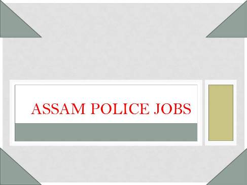 Assam Police constable admit card 2020