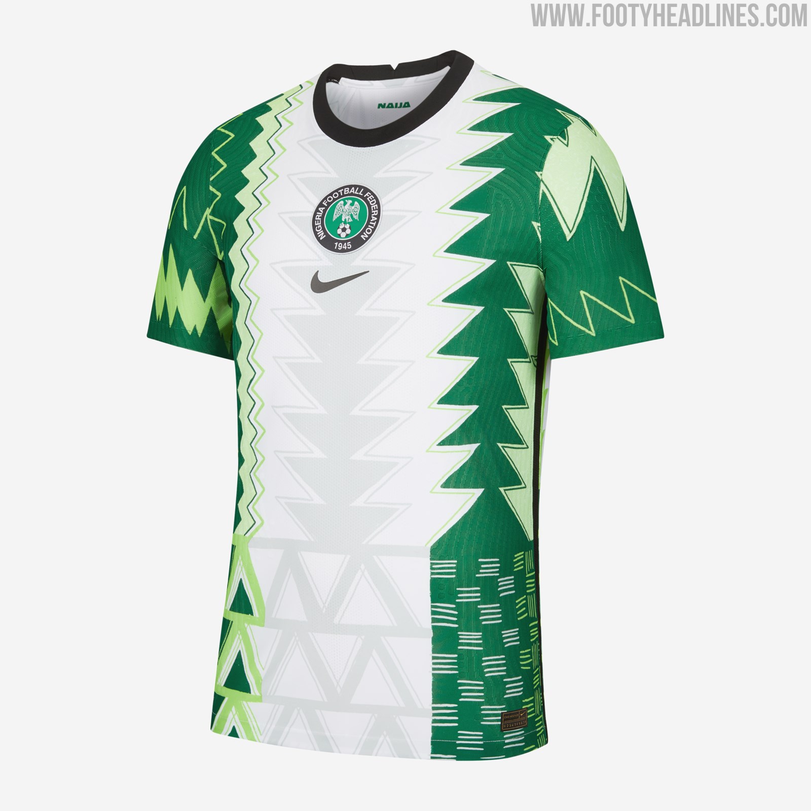 Nigeria 2020-21 Home & Away Kits Released - Now Everywhere Footy