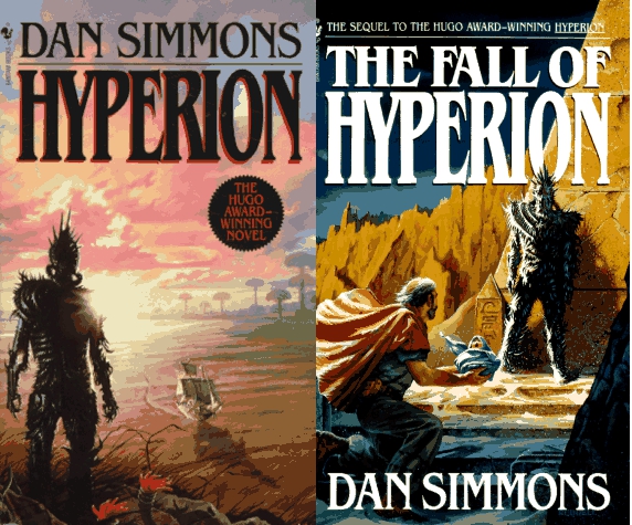 Hyperion et La Chute d'Hyperion de Dan Simmons.
