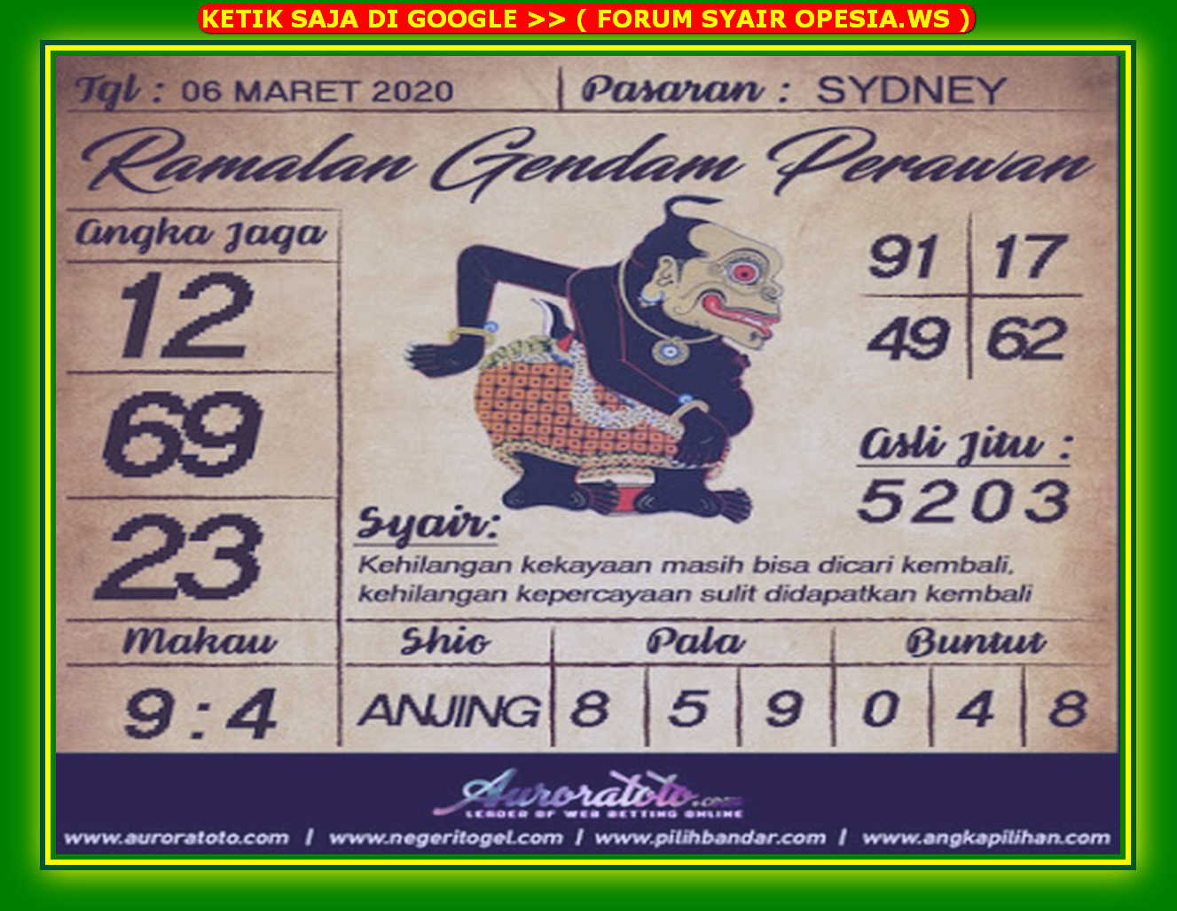 Bocoran Sydney 24 Juni 2018 Kode Syair Sgp Hk Sd Motesia Bocoran Sydney 24 Juni 2018 Kode Syair Sgp Hk Sd Motesia