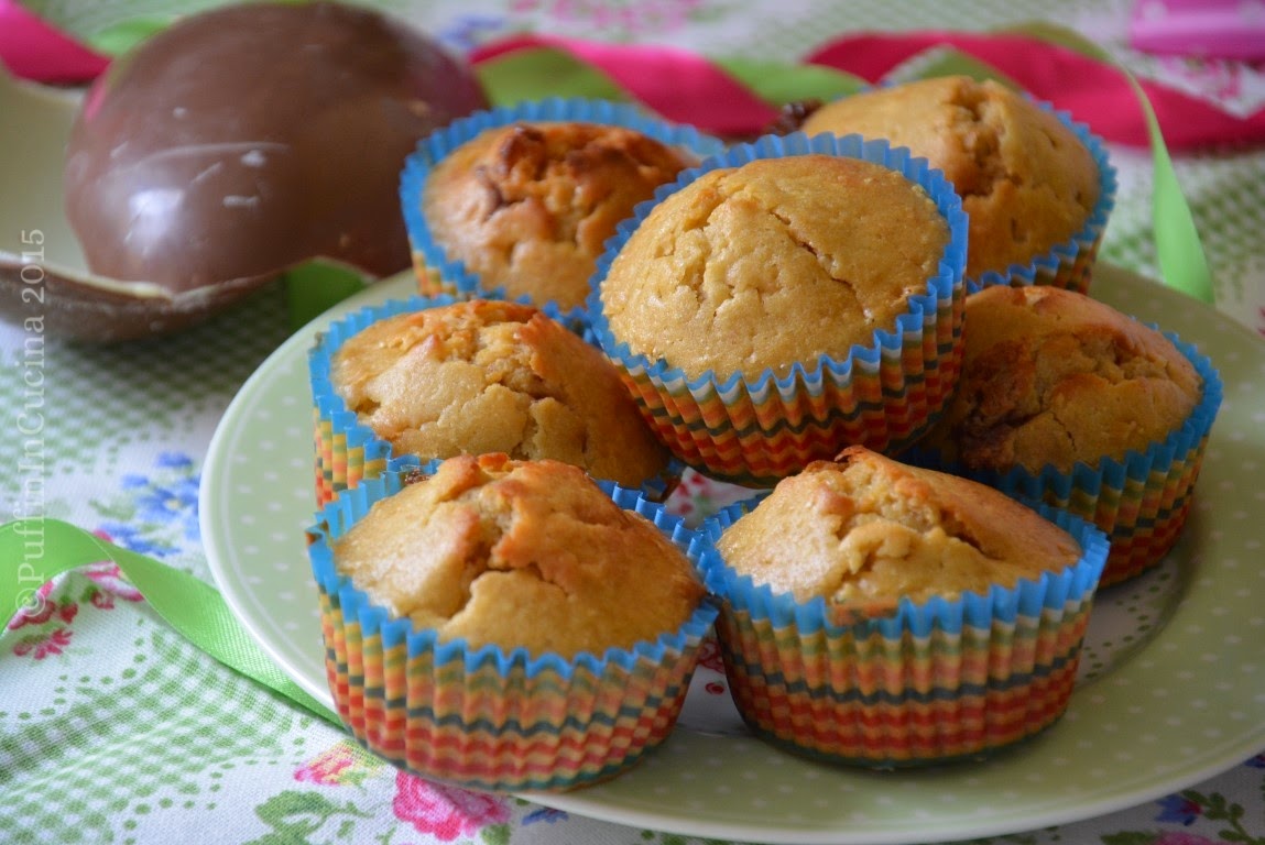 Muffin con cioccolato kinder un'ottima idea semplice e veloce per