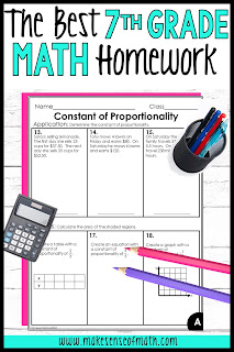 7th grade homework math