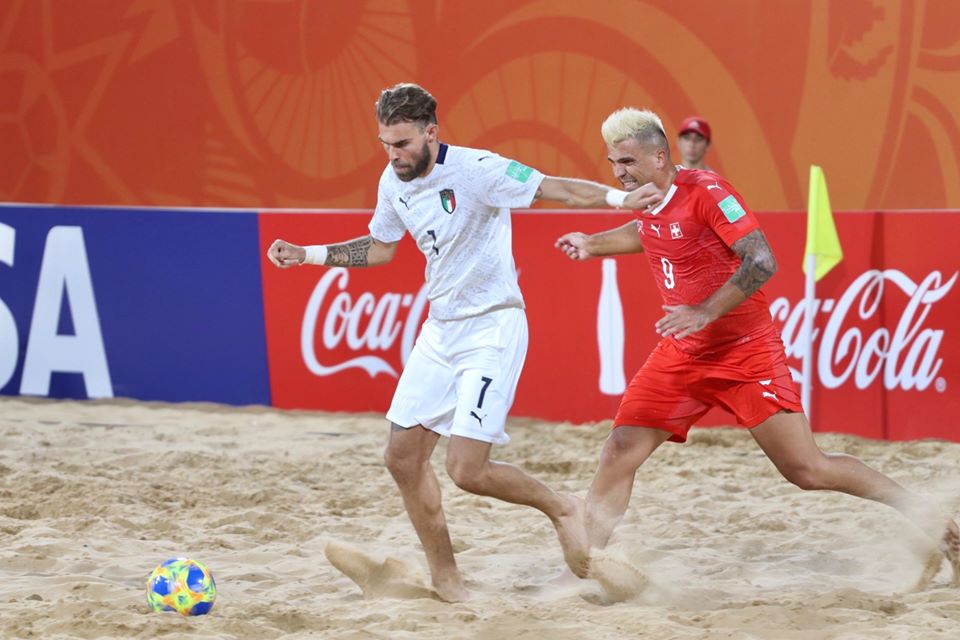 Mondiali Beach Soccer, Italia da (Z)urlo stesa 54 la Svizzera all