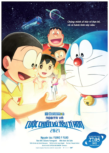 Phim Doraemon: Nobita Và Cuộc Chiến Vũ Trụ Tí Hon 2021