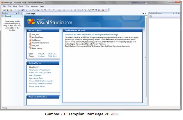Kuliah 2 Membuat Program VB 2008