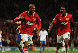 Ashley young manchester united basel champions league
