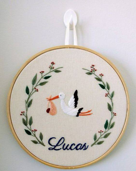 Hình thêu tay dễ thương - Hình 10