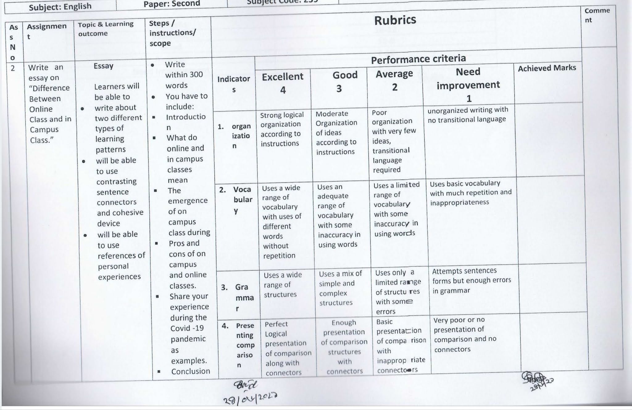 3rd week assignment 2021 pdf download hsc image
