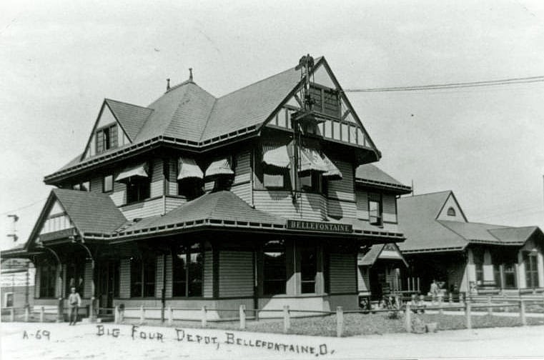 Towns and Nature Bellefontaine, OH NYC/Big Four Depot