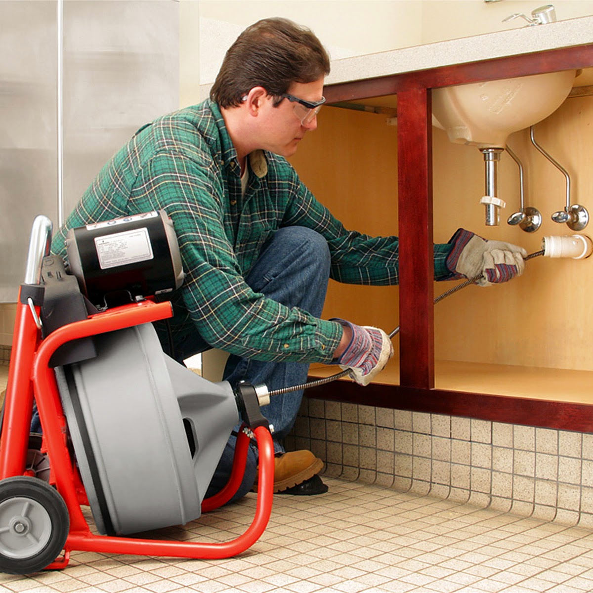 Arizona Tools Company Drain Cleaner Drum Type Machine K400