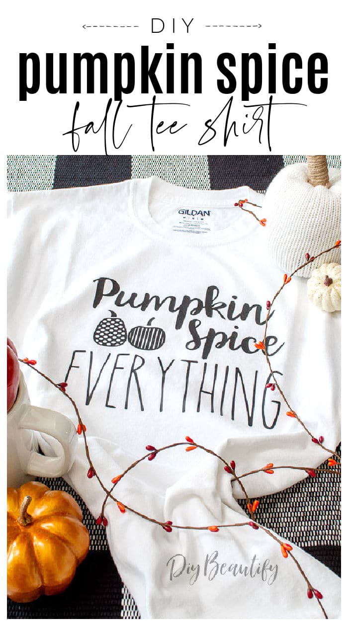 Easy Fall T-Shirts with the Cricut Easy Press - DIY Beautify - Creating  Beauty at Home