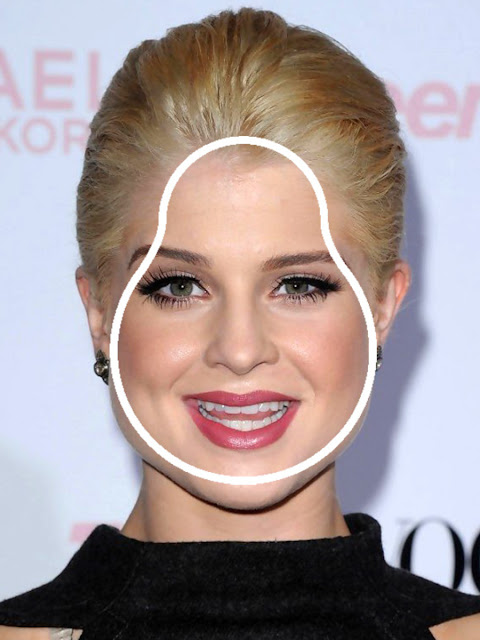 alt="Fergie,pear shaped face,pear shaped face bangs,hair bangs,celebrity hair styles,hair fringe,hair cutting styles"