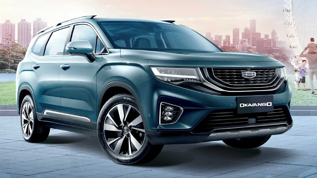 Here are the Prices, Specs of the 2021 Geely Okavango 7Seater SUV