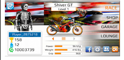 Tải Drag Bike 201m Indonesia APK - game Racing Boy nài cực đã