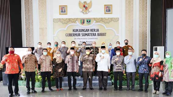 Gubernur Mahyeldi Kunker ke Lampung