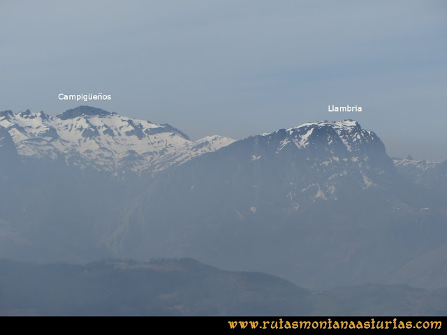 Ruta Puente Vidosa, Jucantu: Desde Derrabao, vistas del Campigueños y La Llambria