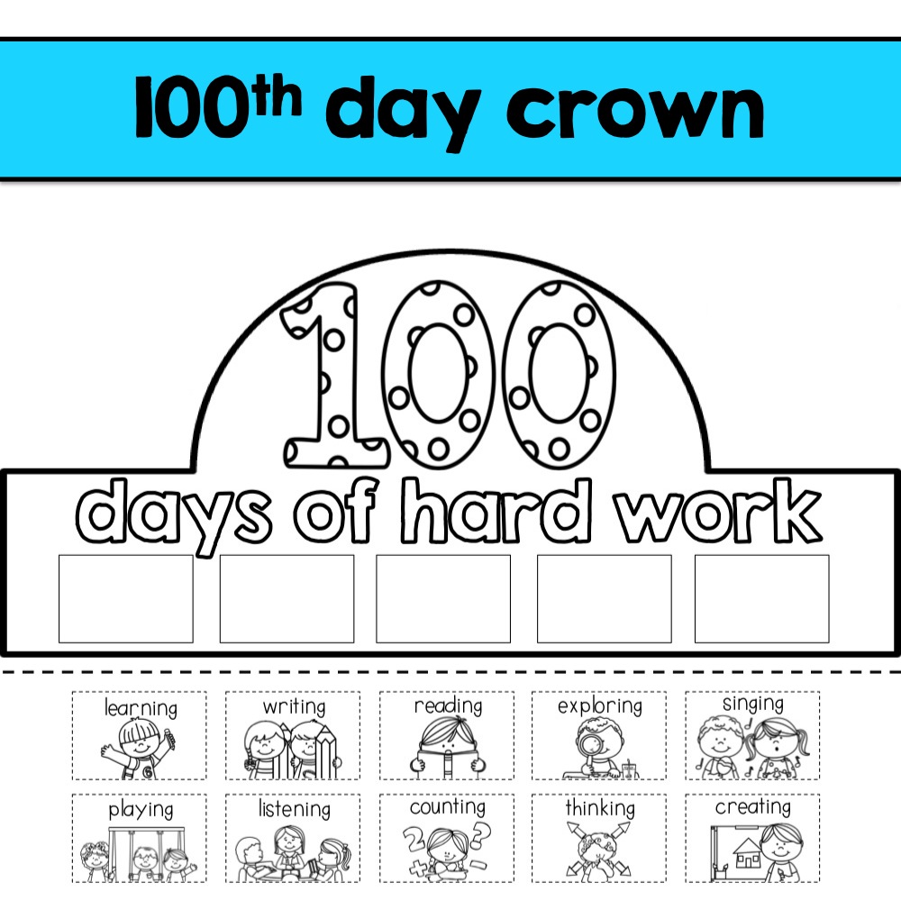 Slide4 - 100 Days Of School Activities For Kindergarten