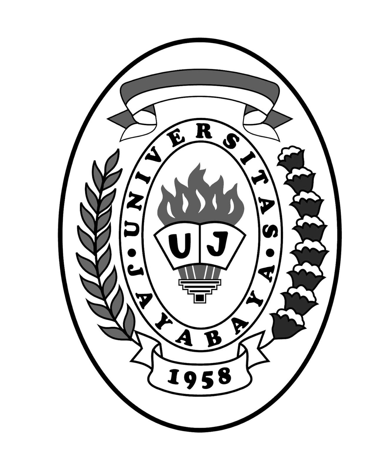 logo pembatas skripsi vektor universitas dan perguruan
