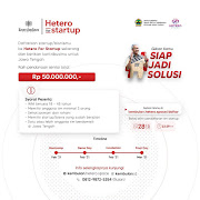 Pengumuman Hasil Lomba Start Up Tingkat Jawa Tengah 2021 Kembulan Hetero for Start Up