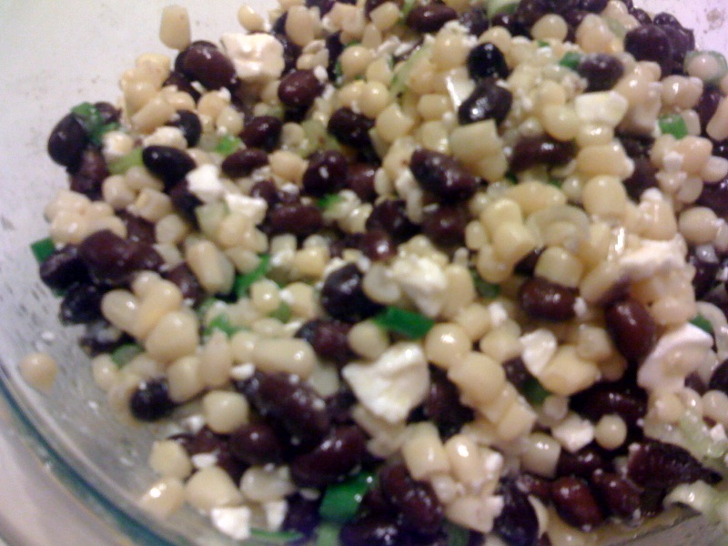 bluebirds & honey bees corn bean dip