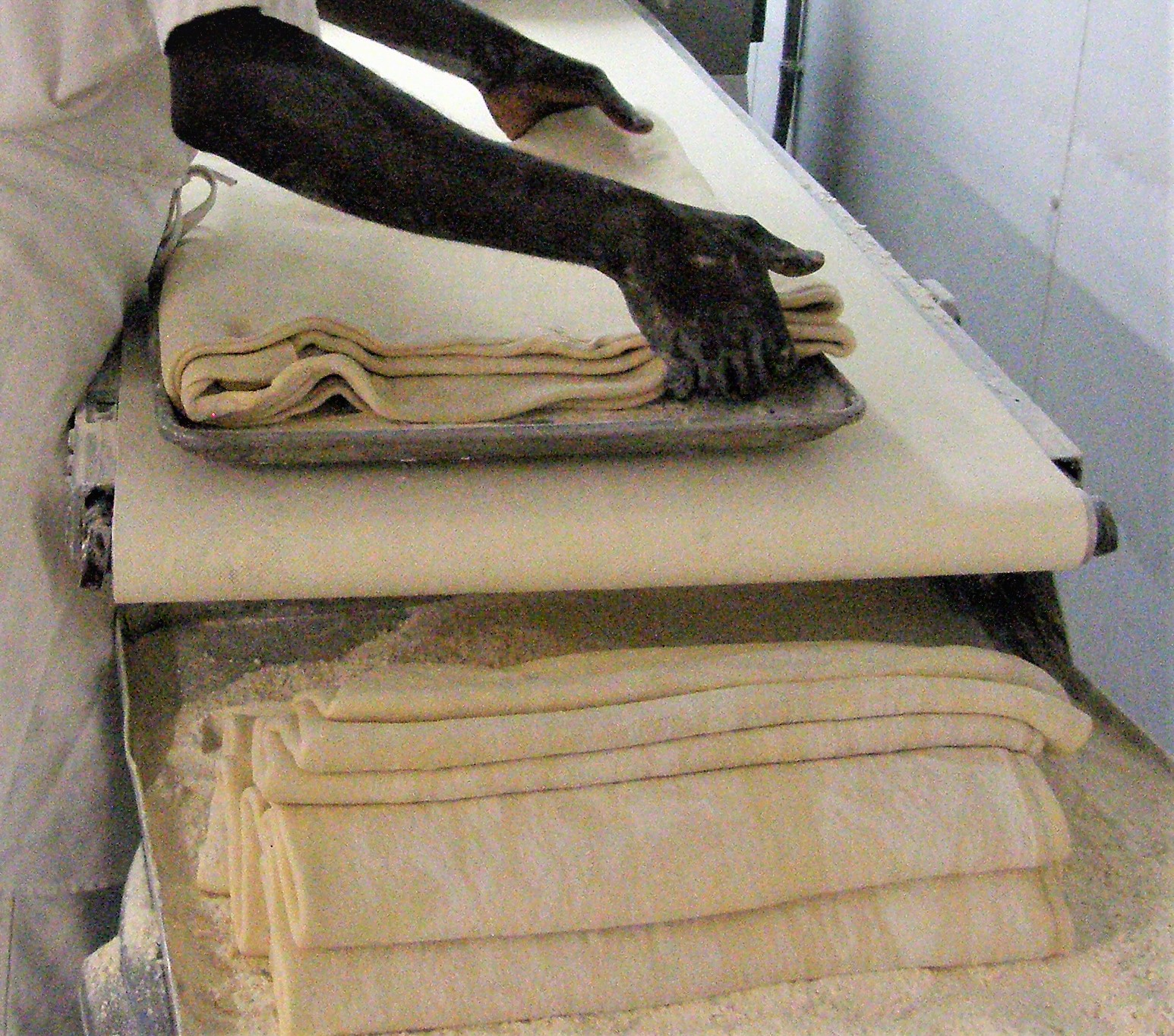 Puff pastry. The ultimate laminated dough. Step by Step. A buttery