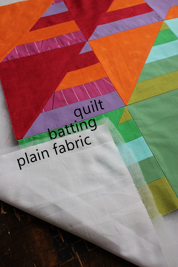 the creative night shift DIY Modern Quilted Pillow