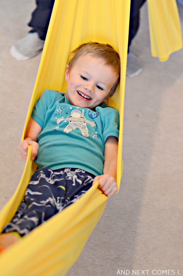 How to Make a DIY Sensory Tunnel And Next Comes L Hyperlexia Resources