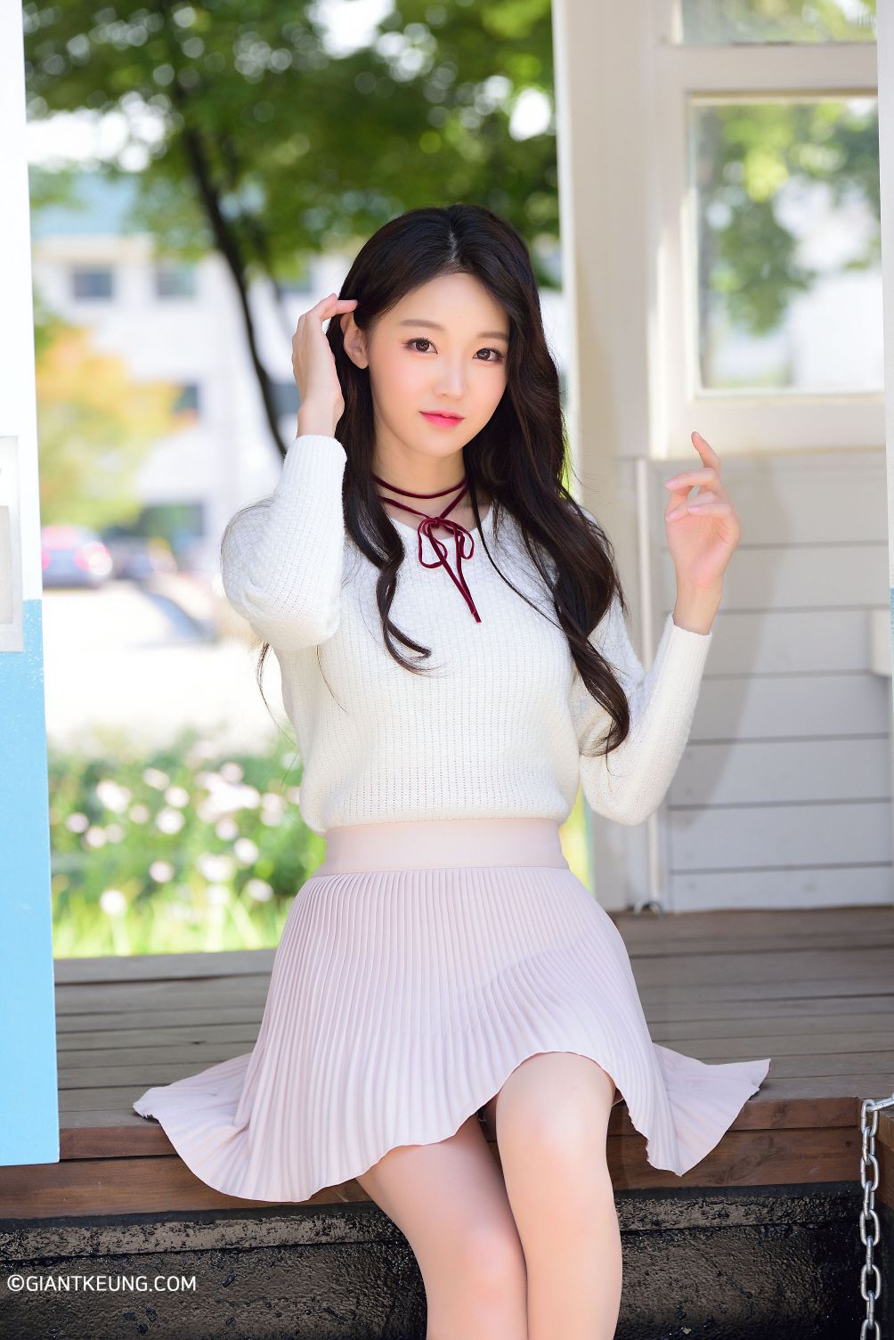 Jin Yu Ri (진유리) - Casual Outdoor 3 set Collection - 191231 #1