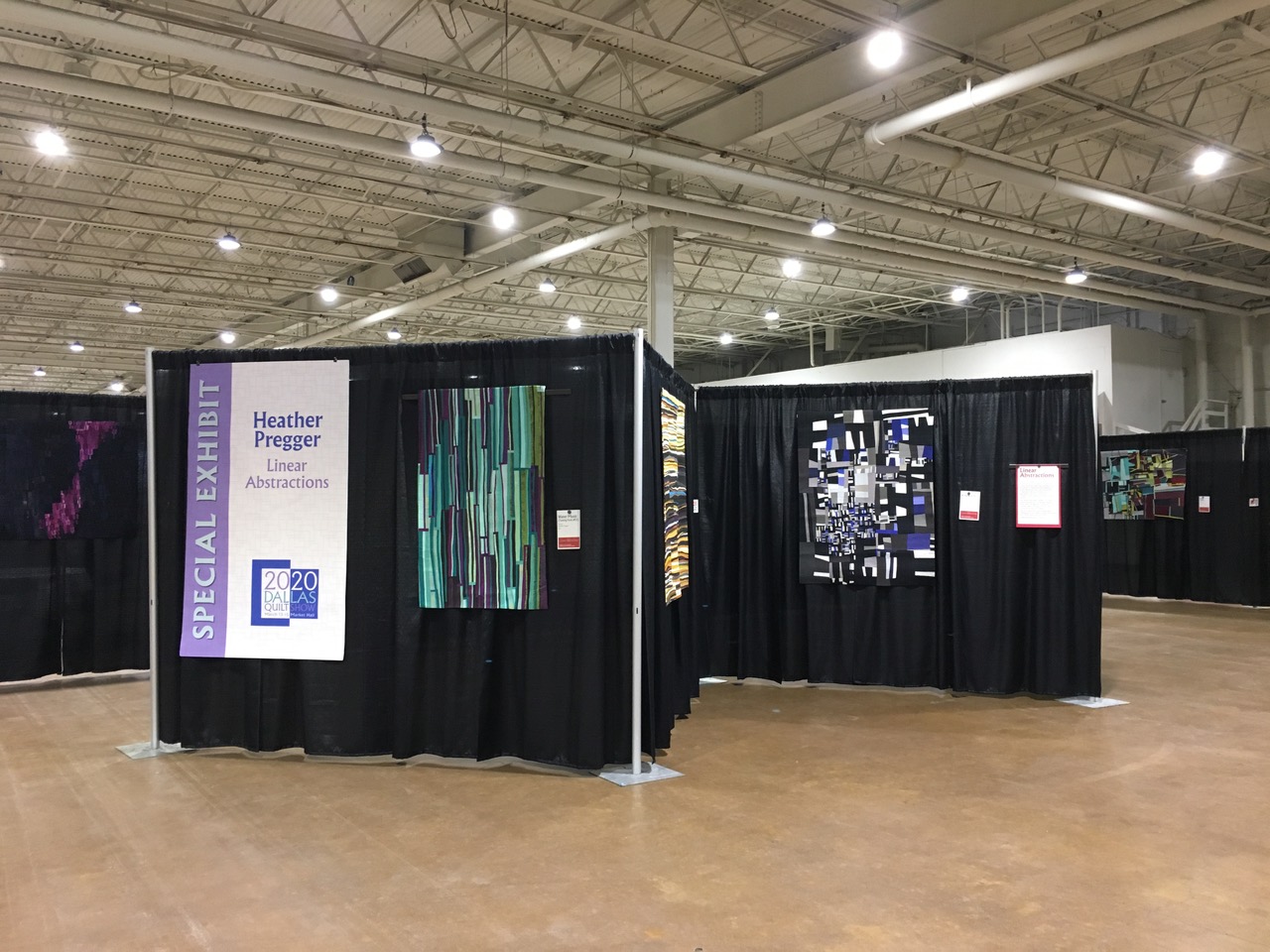 Linear Abstractions at the Dallas Quilt Show