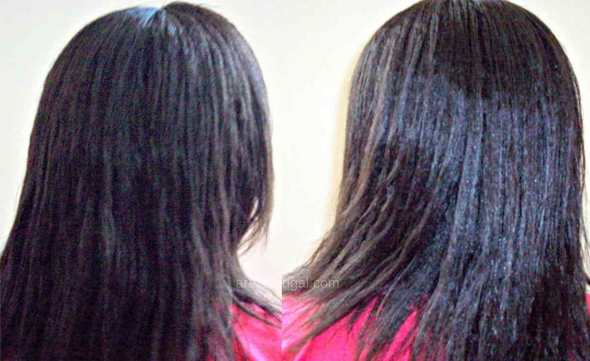 Wash day results 3.5 weeks post relaxer touch up | A Relaxed Gal: Hair + Beauty + Blogging + Finance