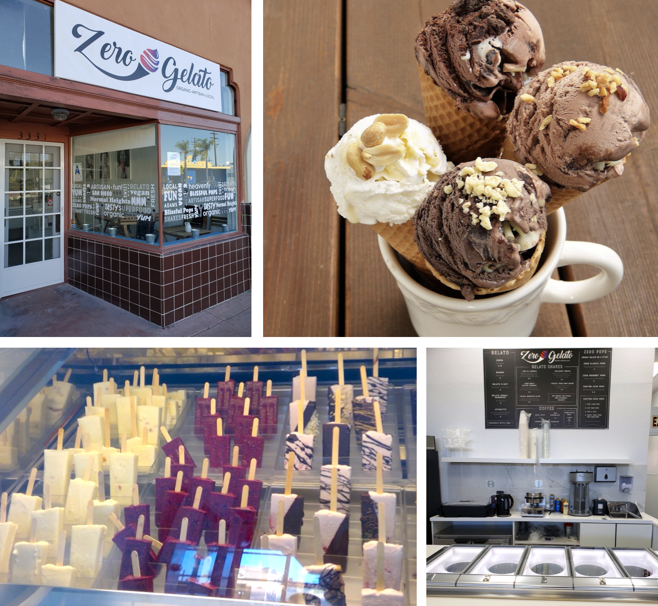SanDiegoVille Zero Gelato Touches Down In San Diego's Normal Heights
