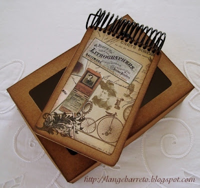 Mini álbum scrapbook