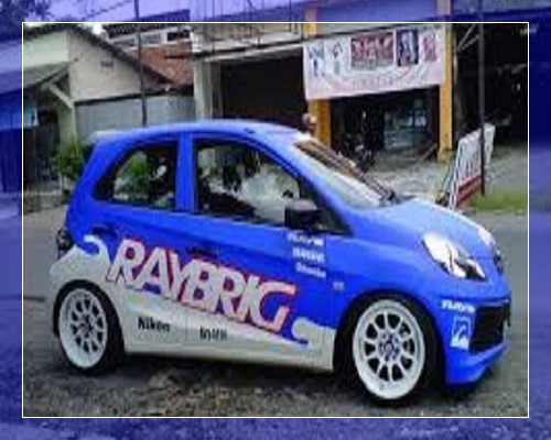 Gambar modifikasi honda brio terbaru satya racing jdm 