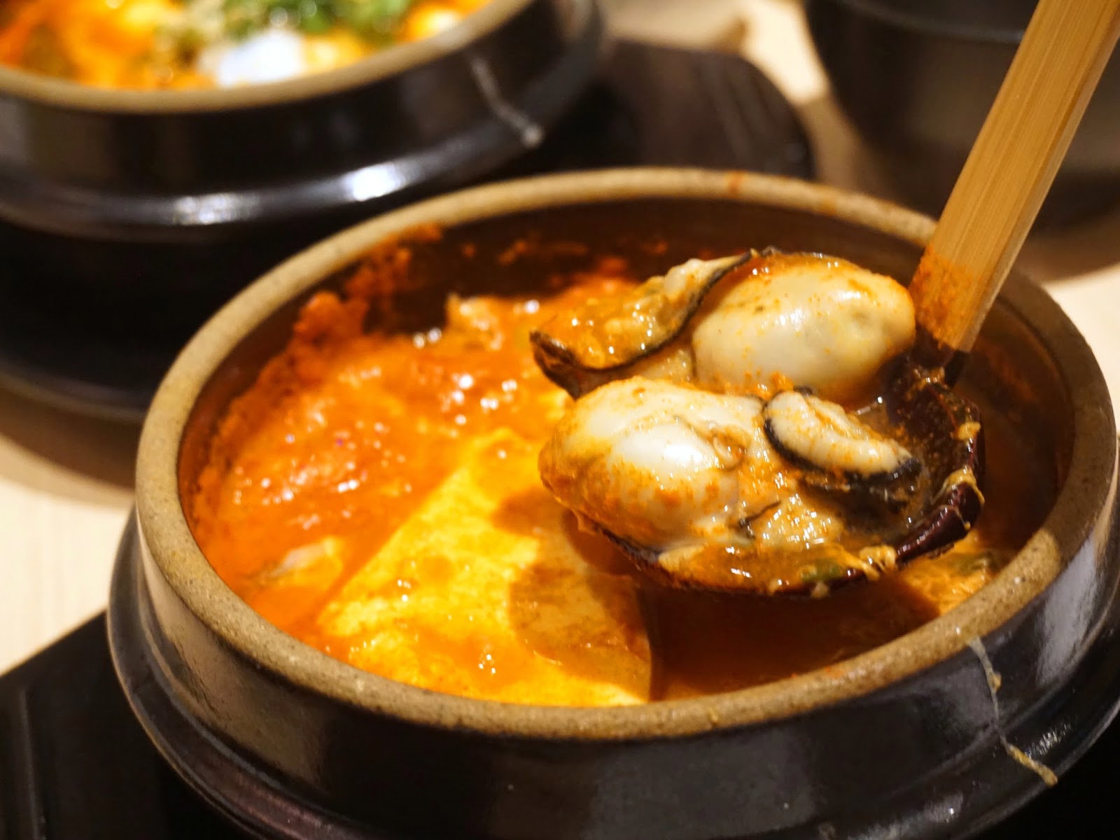 PinkyPiggu Tokyo Sundubu Eat At Seven, Suntec City Delicious