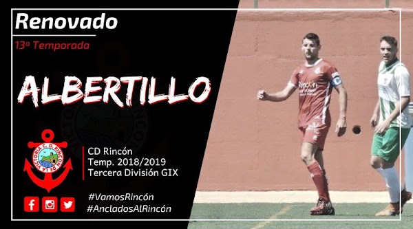 Oficial: El CD Rincón renueva a Villegas, Alberto López, Adal, Semi y Albertillo