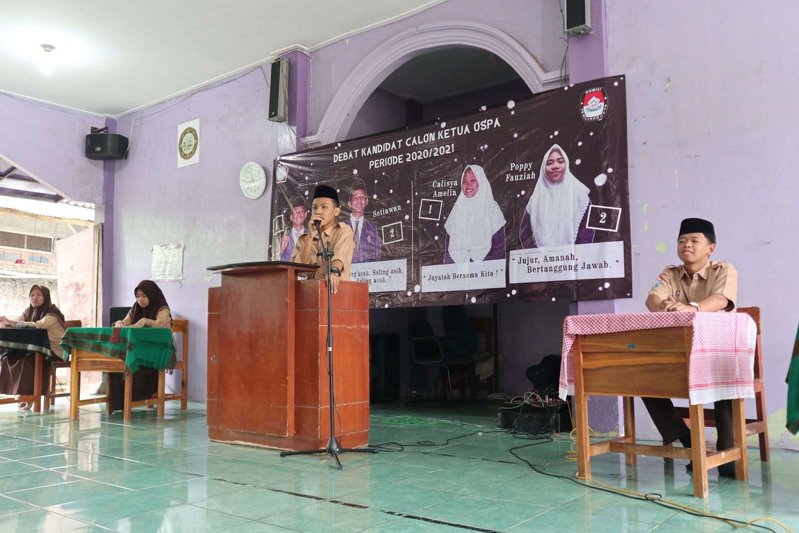 Debat Kandidat Calon Ketua OSPA Santri