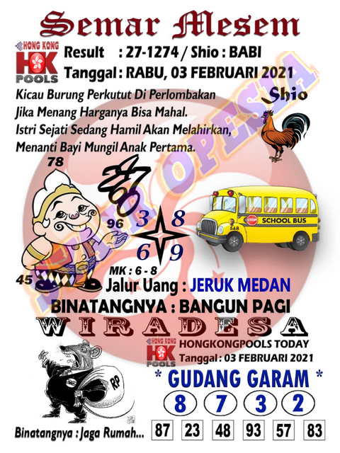 Syair Hk Hari Ini Rabu 3 Februari 2021 Opesia Official Syair Hk Hari Ini Rabu 3 Februari 2021 Opesia Official